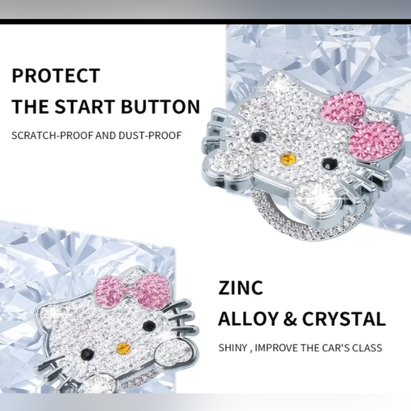 Hello Kitty Car/Truck Starter Button Protective Cover - Picture 2 of 9